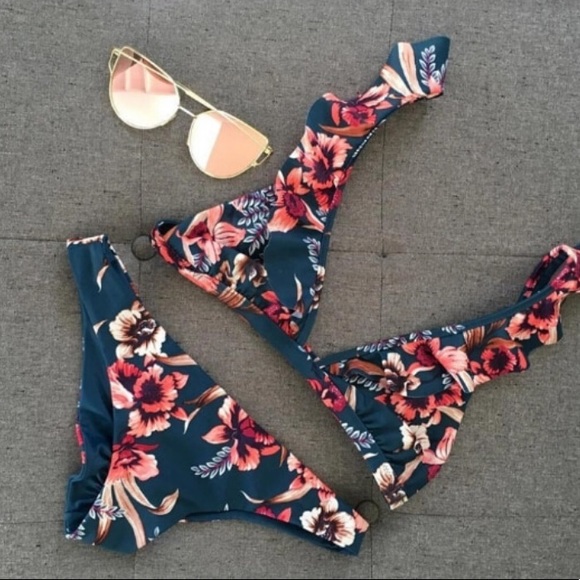 Other - RESTOCKED ♡ Summertime Ruffle Bikini Set